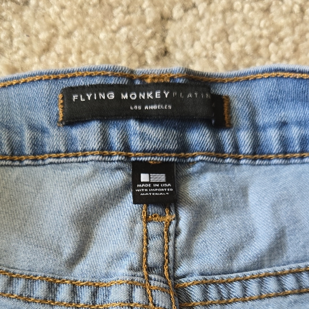 Flying Monkey Light Blue Denim Jeans
